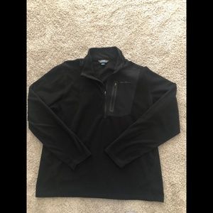 Men's Eddie Bauer Cloud Layer Pro 1/4 Zip Blk, XL